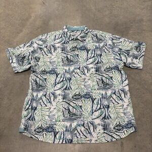 Tommy‎ Bahama Nova Wave Button Up Hawaiian Shirt Mens Size XL Multicolor